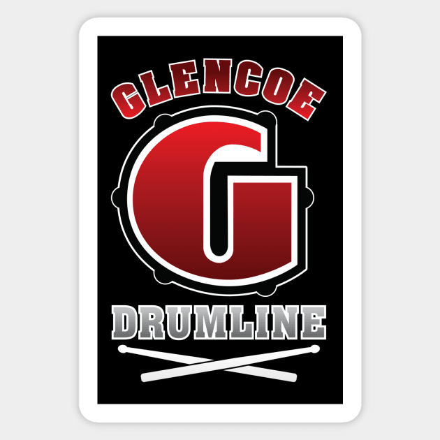 Drumline Sticker by GlencoeHSBCG